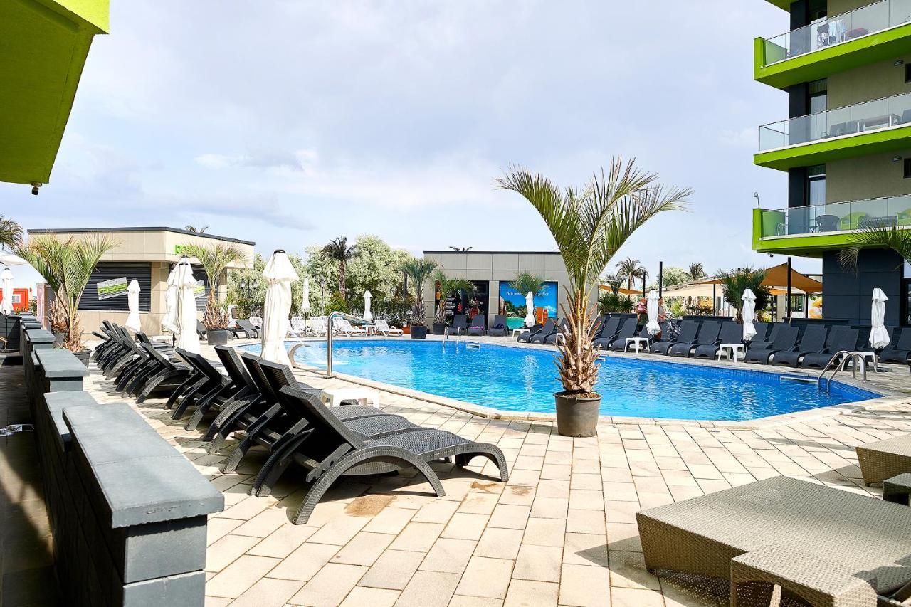 Crystal 26 Apartment - Spa Pool Beach Resort Năvodari Buitenkant foto